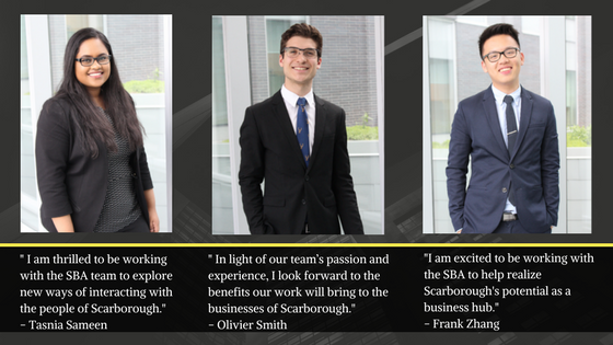 SBA interns research Scarborough business community